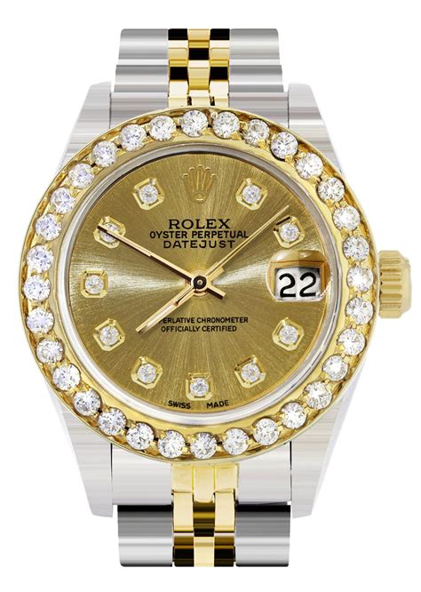 26mm rolex diamond bezel.